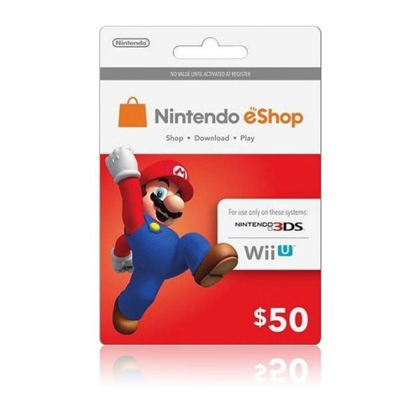 Nintendo eShop $50 Gift Card (Email Delivery)