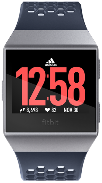 fitbit ionic silver gray
