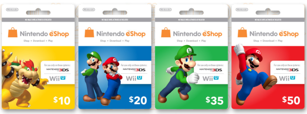 mexico nintendo eshop card