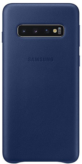 samsung leather cover navy blue for galaxy s10 plus price in pakistan