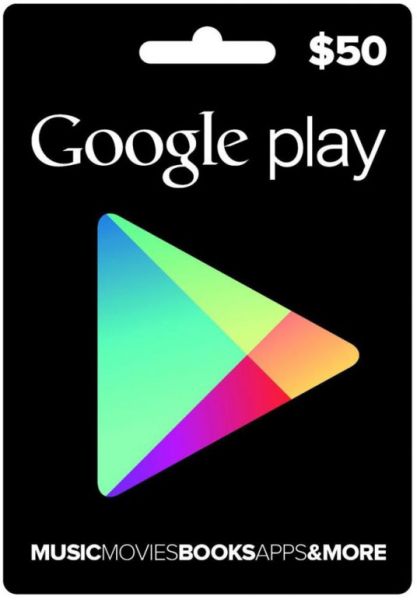 google play gift card 50