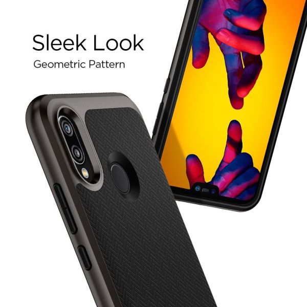 Huawei P20 Lite Spigen Neo Hybrid Dual Layer Case Gunmetal Price In Pakistan