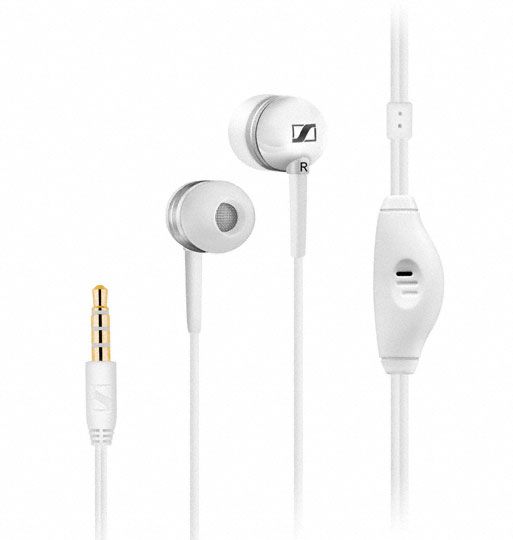 Sennheiser MM 50 IP Headset for iPhone White