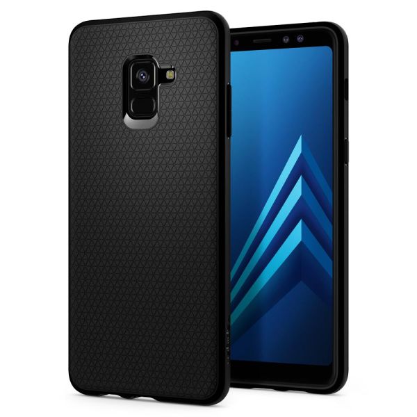 Spigen Galaxy A8 Plus 2018 Case Liquid Air Black Price In Pakistan
