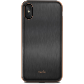 Moshi iGlaze Slim Hardshell Case for iPhone XS/X Armour Black 99MO101001