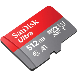 SanDisk 512GB Ultra microSDXC UHS-I C10 100MB/s Memory Card