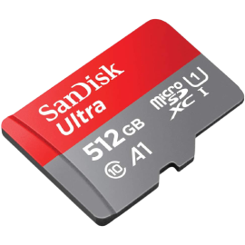 SanDisk 512GB Ultra microSDXC UHS-I C10 100MB/s Memory Card