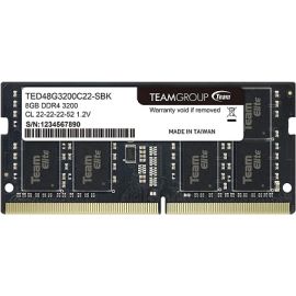 TEAMGROUP Elite 8GB DDR4 SODIMM 3200MHz Laptop Memory