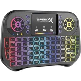 SPEEDX I10 MINI WIRELESS+BLUETOOTH TOUCHPAD 7 COLOR BACKLIT LIGHT 2.4GHZ