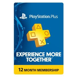 PlayStation Plus 12 Month  PSN  Membership - PS3 / PS4 / PS Vita UK Region {Digital Code} 50£