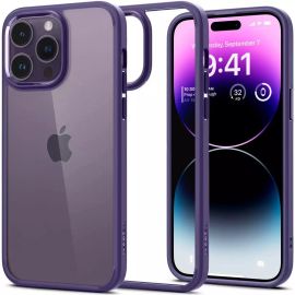 Spigen Apple iPhone 14 Pro Max Ultra Hybrid TPU + PC Case–ACS05574–Deep Purple