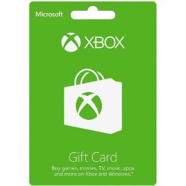 Microsoft Xbox $60  Gift Card