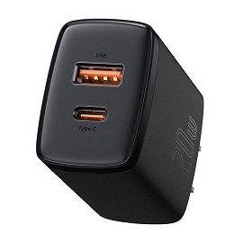 Baseus Compact Super20W Dual Port USB + Type C Quick Charger