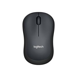 Logitech M221 Silent Wireless Mouse- Charcoal