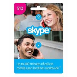 Skype 10$ Prepaid Credit