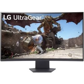 LG 32GS60QC-B 32" 180Hz UltraGear QHD Curved Gaming Monitor