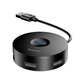 Baseus Round Box Hub Type C USB A To USB 3.0 1 USB 2.0 3 