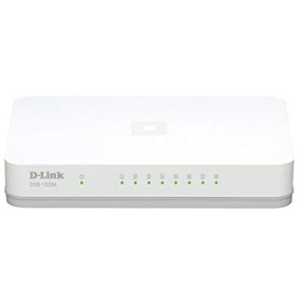 D-Link DGS-1008A 8-Port Gigabit Desktop Switch In Plastic Casing