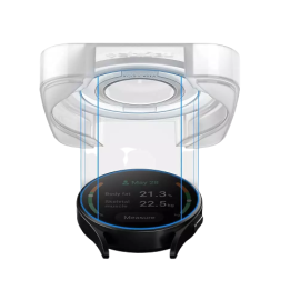 Spigen Galaxy Watch 5 / Galaxy Watch 4 44 mm Glass Protector EZ Fit-AGL03429–Clear–2 PACK