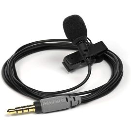 RODE SmartLav+ Omnidirectional Lavalier Microphone for iPhone and Smartphones, Black