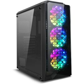 DarkFlash Water Square 5 ATX Mid-Tower Computer Gaming Case