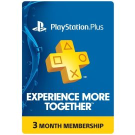 Sony PlayStation Plus 3 Month Membership - PS3/ PS4/ PS Vita 