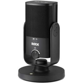RODE NT-USB-Mini USB Microphone with Detachable Magnetic Stand, Built-in Pop Filter and Headphone Amplifier