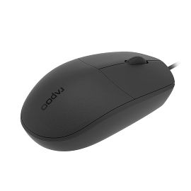 RAPOO N200 Wired Optical Mouse with 1600DPI