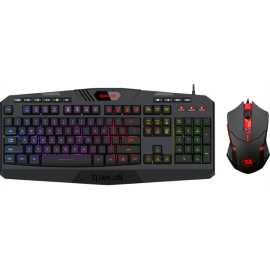 Redragon S101-3 Wired Gaming Rgb Keyboard And M601 Mouse Combo