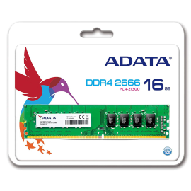 Adata Unbuffered-DIMM 16GB DDR4 2666Mhz AD4U2666316G19-R Computer RAM