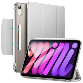 ESR iPad mini 6 2021 Ascend Trifold Hard Smart Case  – Silver Gray
