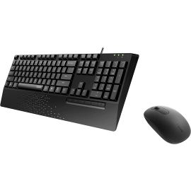 Rapoo NX2000 Wired Desktop Combo Set - Black QWERTY