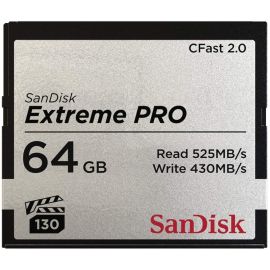 Sandisk Extreme Pro CFAST 2.0 64GB 525MB/s VPG130 Memory card