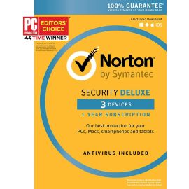 Symantec Norton Security Deluxe 3 Devices 1 Year