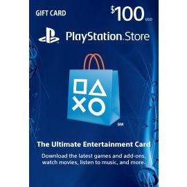 Sony PlayStation Store 100$ Gift Card - PS3/ PS4/ PS Vita PSN [Digital Code]