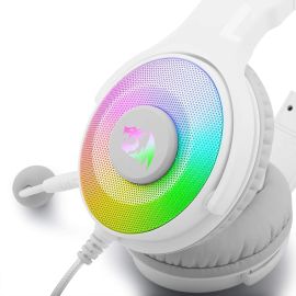 REDRAGON H350 WHITE PANDORA RGB WIRED GAMING USB HEADSET