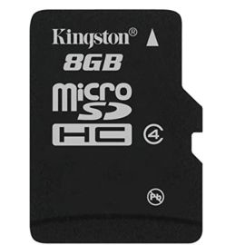 Kingston MicroSD 8GB Class 4