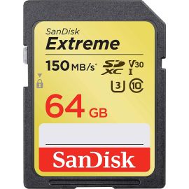 SanDisk Extreme 64GB SDXC 150MB/s Class 10 Memory Card