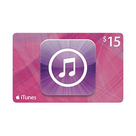 Apple iTunes Gift Card 15$