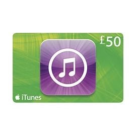 Apple iTunes Gift Card 50$ UK