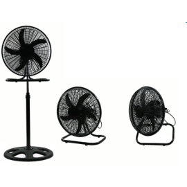 Decakila KEFC008B Three in One Stand Fan 18" 60w