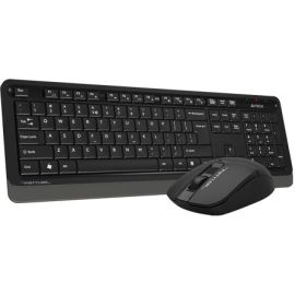 A4Tech Fstyler FG1012s 2.4G Wireless Desktop Keyboard & Mouse Black