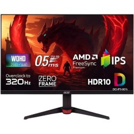 Acer Nitro VG270U F3 27" 320Hz WQHD Ultra Fast Gaming Monitor 