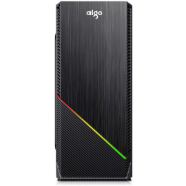 DarkFlash Aigo Rainbow-1 Black RGB Gaming Casing