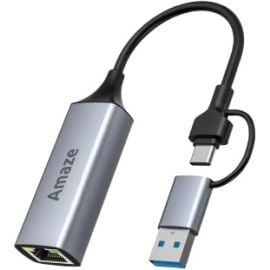 Amaze A425s USB+Type C Lan Adapter