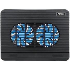 Amaze A512 Dual Silent Fan Laptop Cooling Pad
