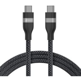 Anker A82E2H12 USB C To USB C 6Ft 240W Upcycled Braided Data Cable