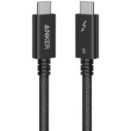 Anker A84N1012 Prime Thunderbolt 5 Dual Displays 80Gbps 3.3Ft 240W Data Cable