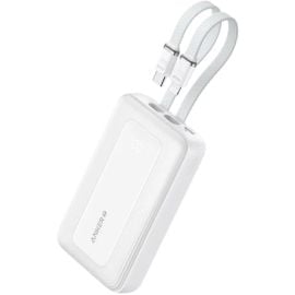 Anker Zolo 10000mah Power Bank With Built In USB C and Lightning Cable (A1680H22)