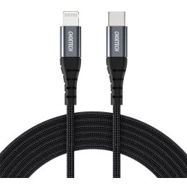 Choetech USB-C to Lightning Nylon Braided MFi Certified 3M Cable